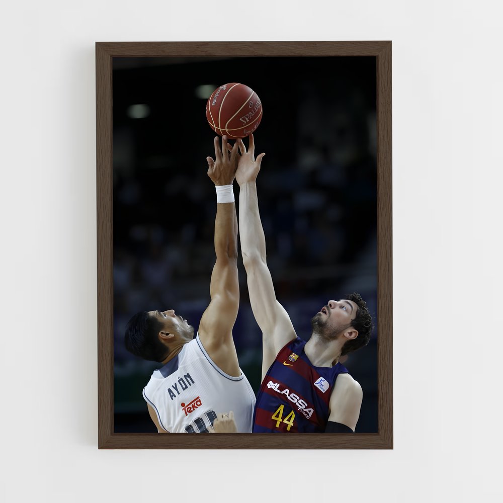 Poster Le Blocage Épique – affiche Basketball (vue 5)